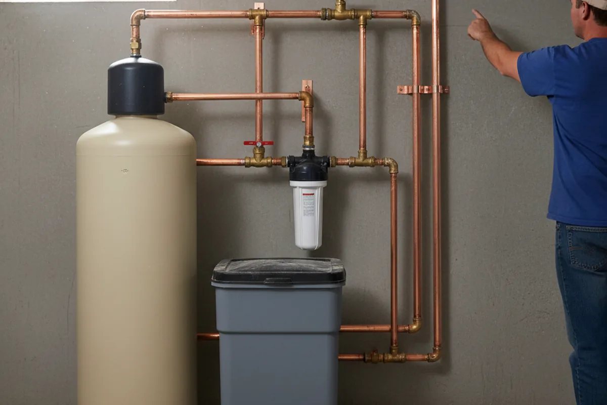 Whole-house water treatment system installed in Bartelso